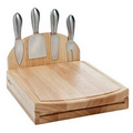 Swing-A-Way Foldable Cheese 4 Piece Tool Set